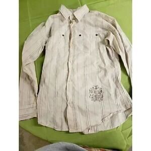 Epic Threads Mens  Long Sleeve Button Down RARE LOGO Size M A41